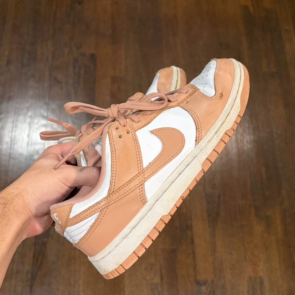 Nike Dunk Low cream shoes